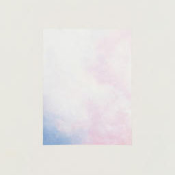 fading pastel blue and pink clouds.